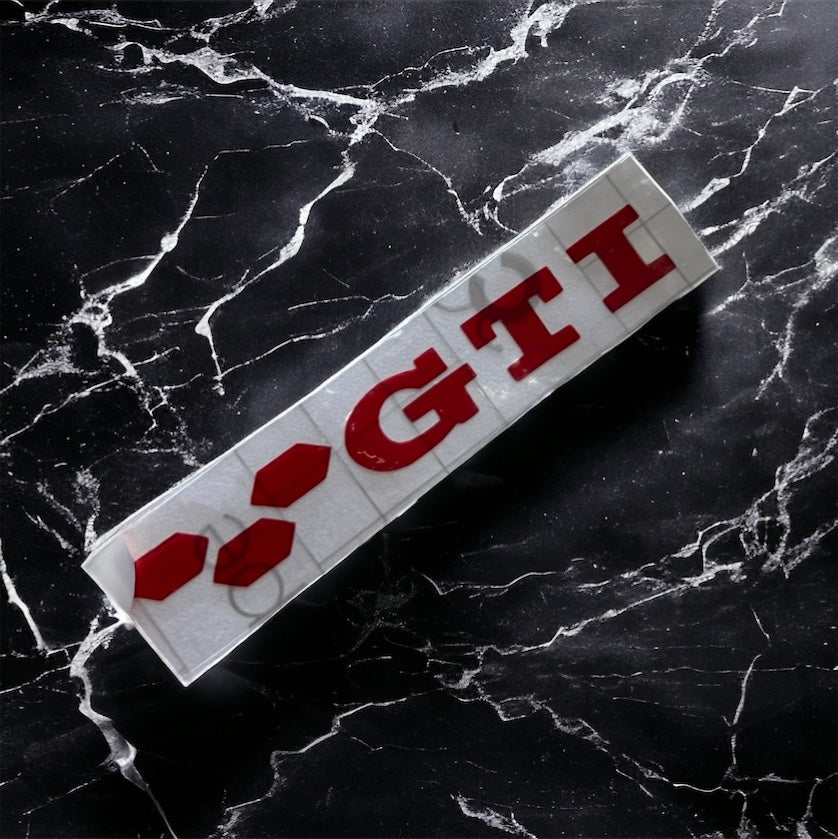 Sticker / autocollant de tableau de bord vw gti
