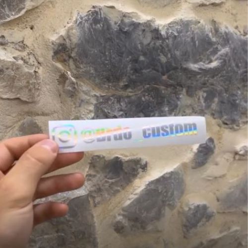 Autocollant Instagram (stickers pour voiture, déco intérieur...)