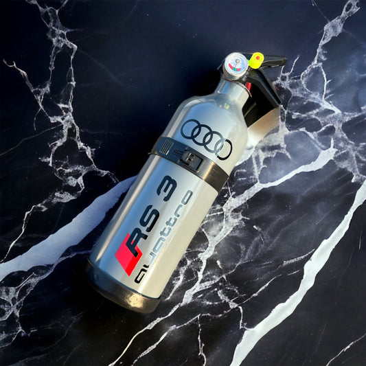 Extincteur voiture Audi RS3 personnalisable (1kg)