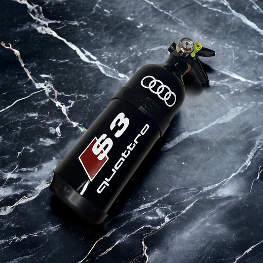 Extincteur voiture Audi S3 personnalisable (1KG)